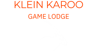 Klein Karoo Game Lodge Logo Full Orange Transparent